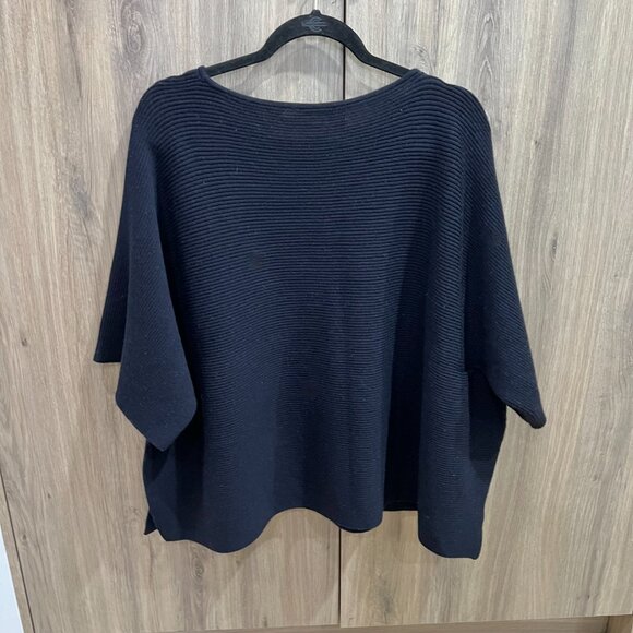 COS Knitted Oversized Sweater Poncho - Picture 6 of 9